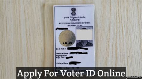 voter id apply only